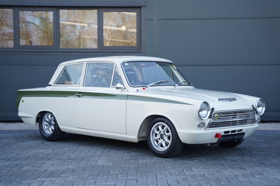 1963 Lotus Cortina Mk1 'FIA Race Car' car for sale on website designed and built by racecar