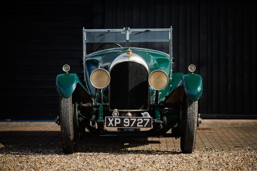 1924 Bentley 3 Litre car for sale on website designed and built by racecar
