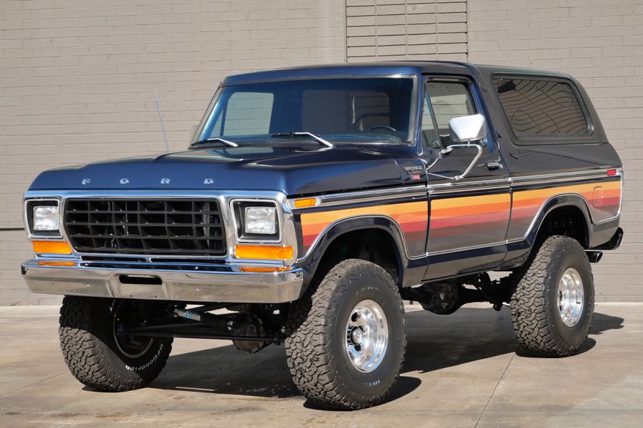 1978 Ford Bronco Godzilla car for sale on website designed and built by racecar