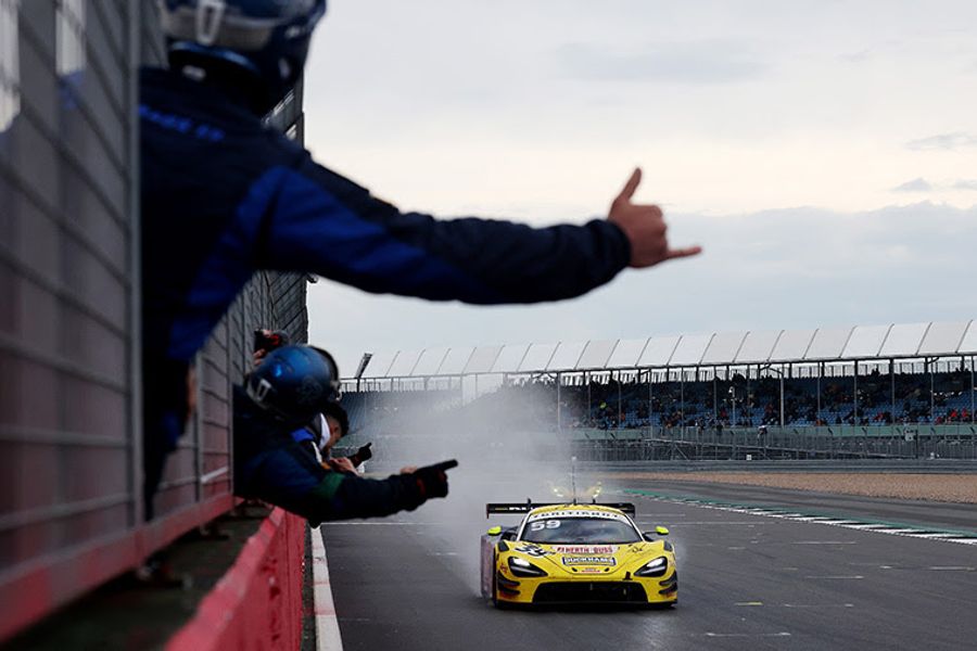 Garage 59’s Shaun Balfe & Adam Smalley win British GT Silverstone 500