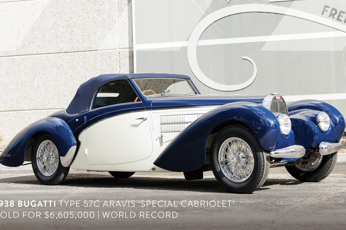 Goodings set Bugatti World Records in $19 auctiion @ Mullin Automotive Museum
