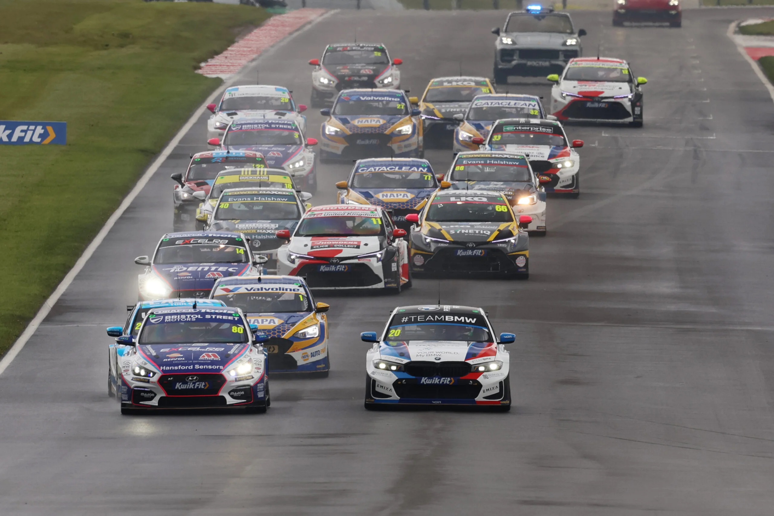BMW head BTCC manufacturers title race after Donington podium treble ...