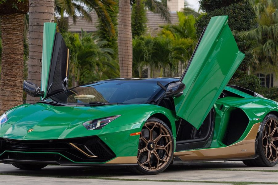 Lamborghini Aventador LP 780-4 Ultimae Roadster @ Mecum Indy