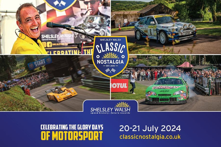Great cars & famous names confirmed for spectacular Classic Nostalgia weekend