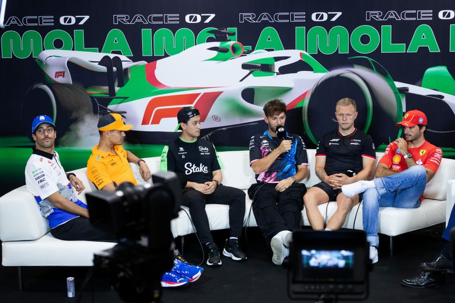 Emilia Romagna Grand Prix Drivers' Conference