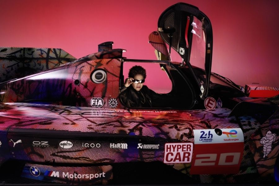 Julie Mehretu’s BMW Art Car premiers at the Centre Pompidou in Paris