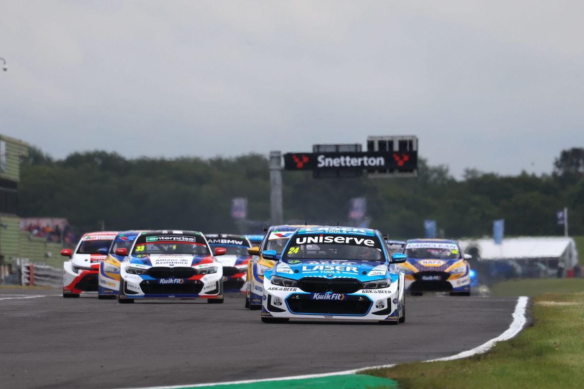 Jake Hill doubles up at Snetterton BTCC