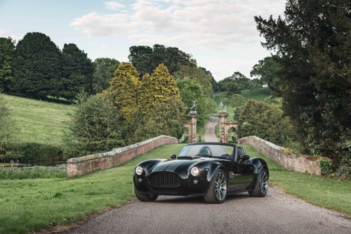 AC Cobra GT Roadster hits the road