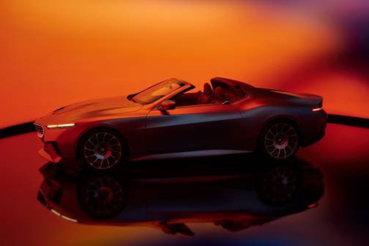 BMW Concept Skytop: an open two-seater for luxurious travel