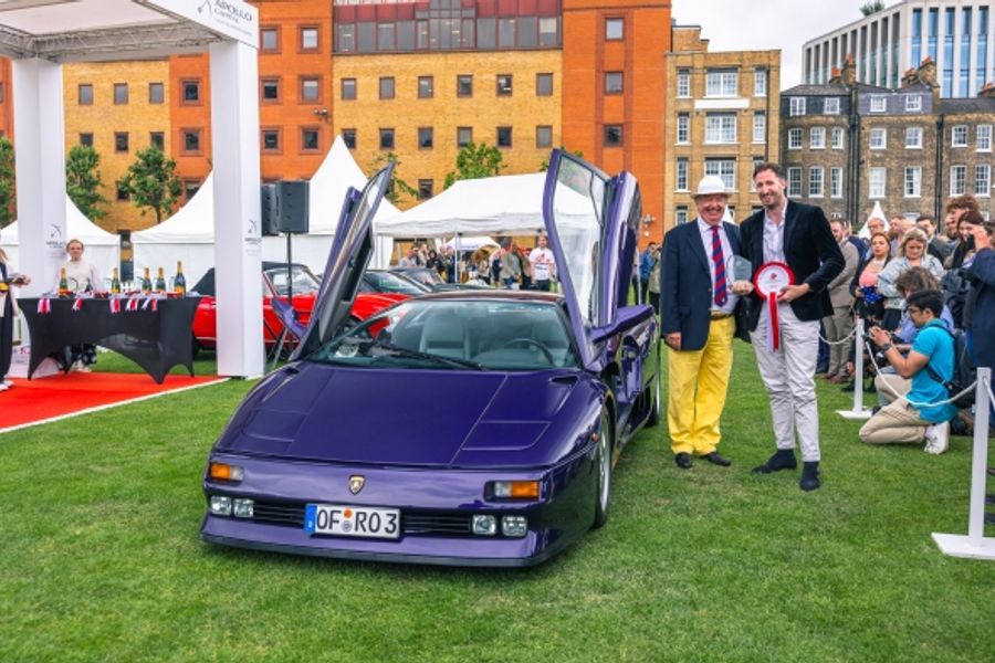 One-of-a-kind Lamborghini Diablo Prototype Best in Show @ London Concours
