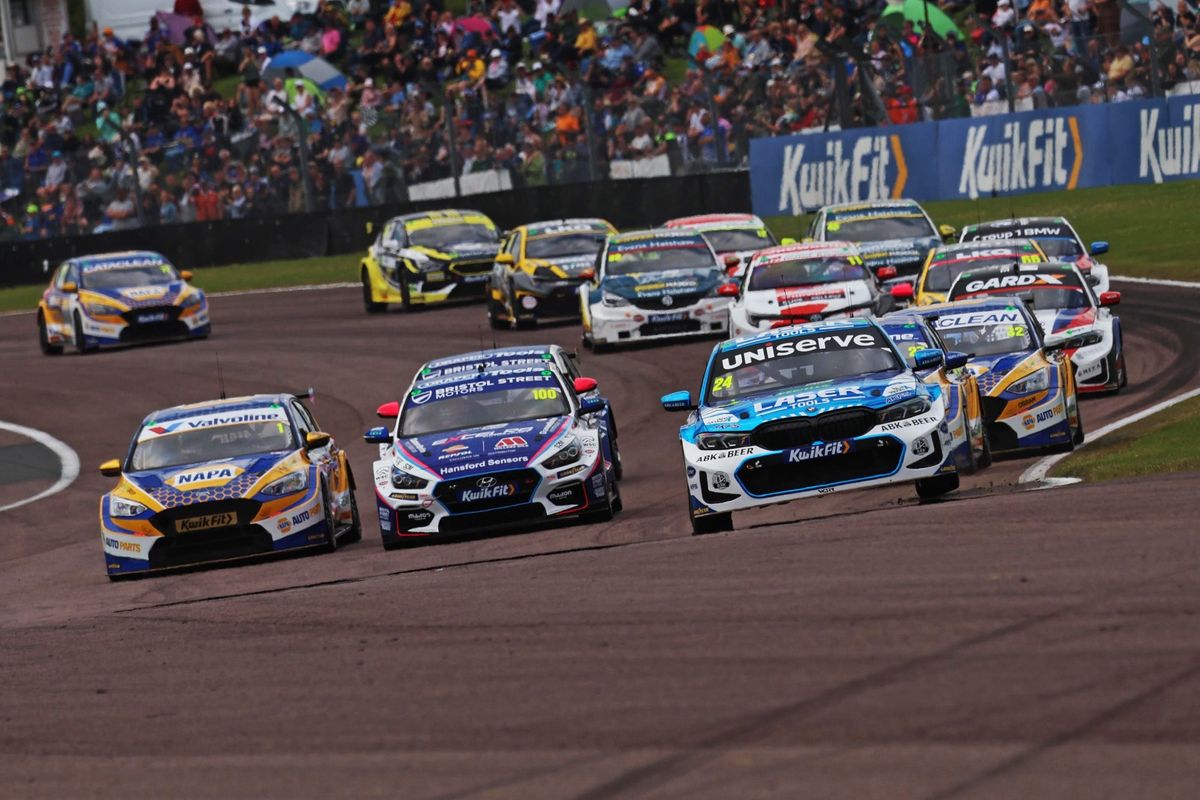 Jake Hill wins third BTCC race of the season in Race 1 at Thruxton
