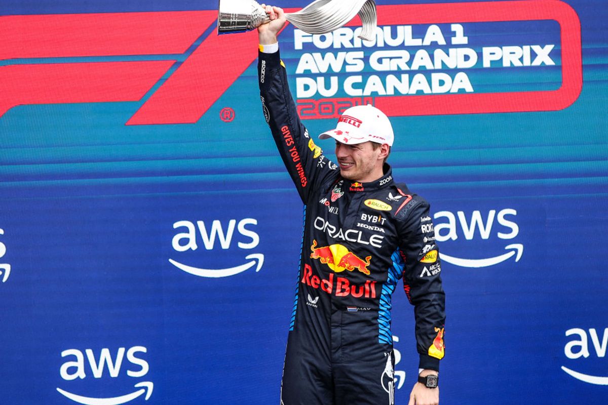Max Verstappen navigated rain showers to win the Canadian Grand Prix