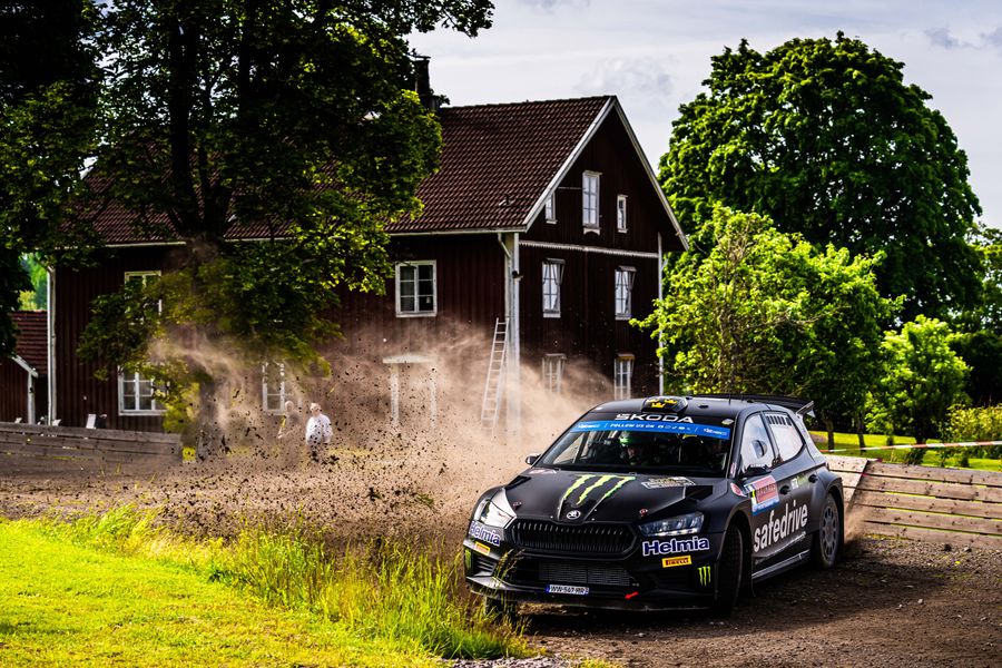Oliver Solberg goes back-to-back at ERC Royal Rally of Scandinavia