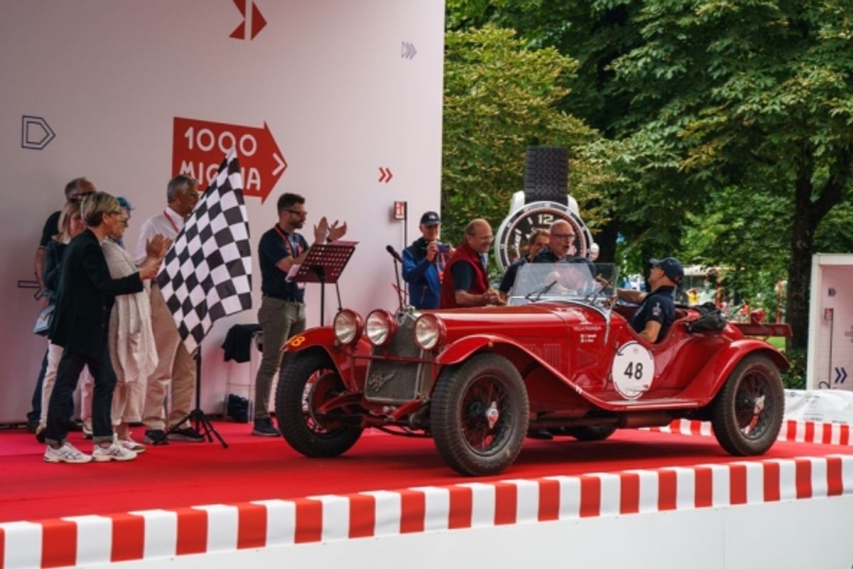 2200-kilometre tour de force of the 1000 Miglia 2024 finishes in Brescia 