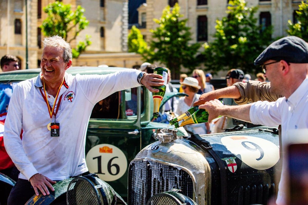 W.O Bentley Wins Peking to Paris Rally