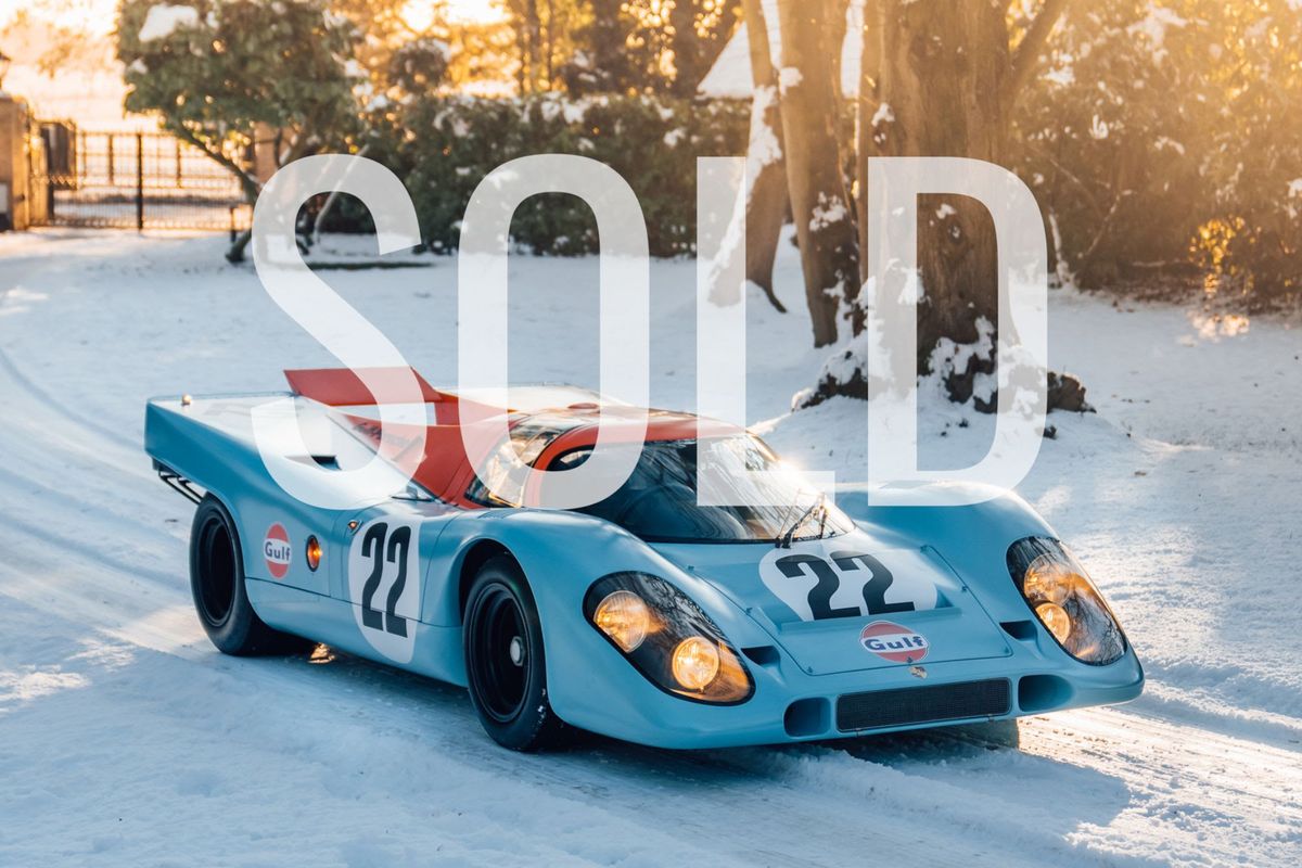 Fiskens announce the sale of the iconic 1970 Porsche 917K-026