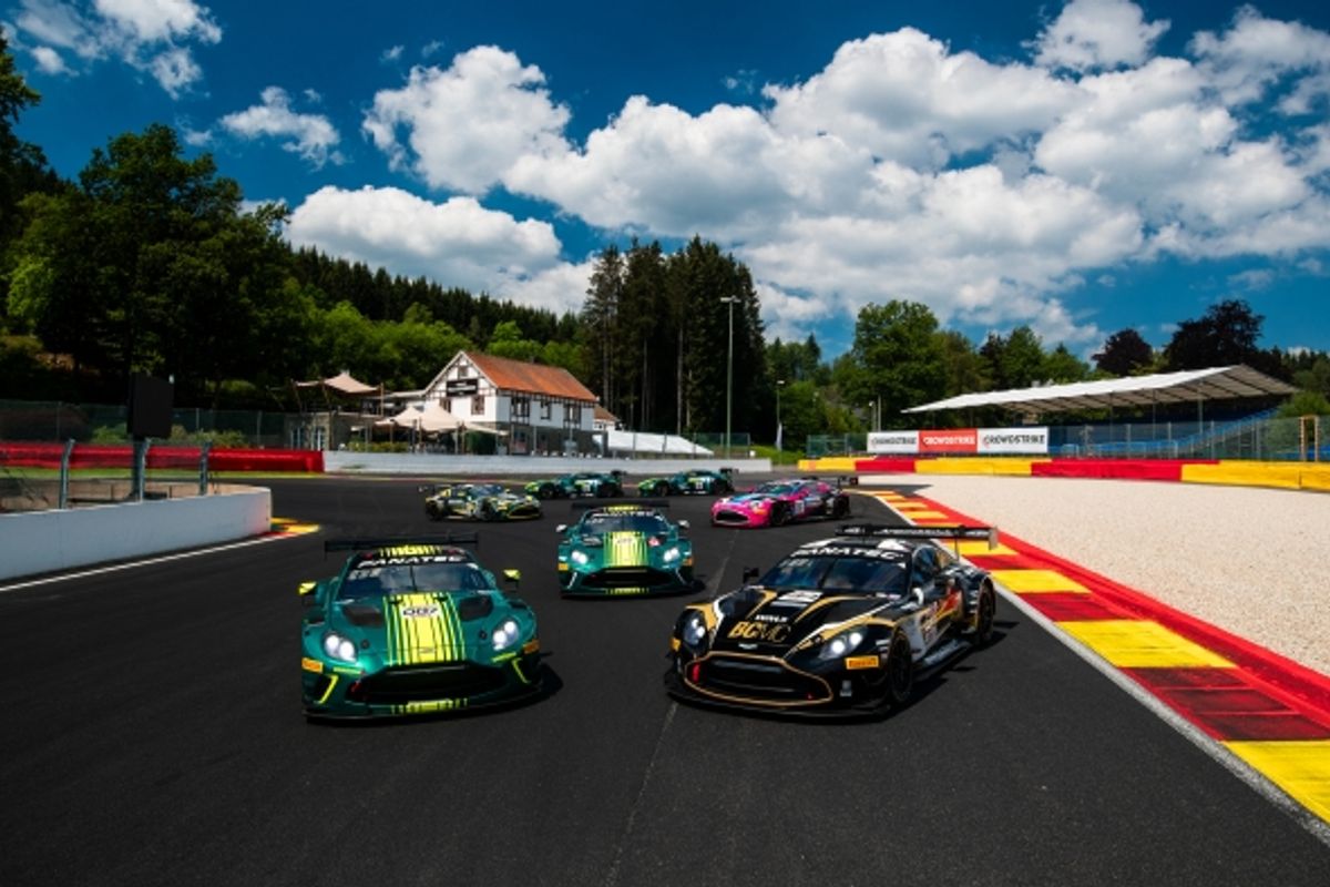 Aston Martin chases overall glory on 100th anniversary of Spa 24 Hour race