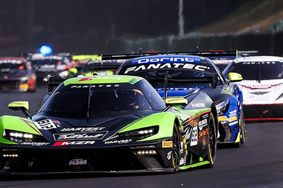 Kofler & Koch take points lead with GT2 European Series win  at Spa