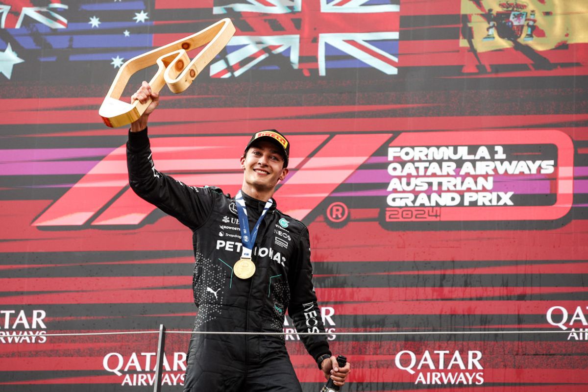 George Russell takes surprise Austrian Grand Prix victiory