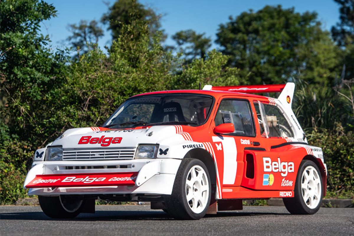 MG Metro 6R4 at Bonhams Goodwood Festival of Speed auction