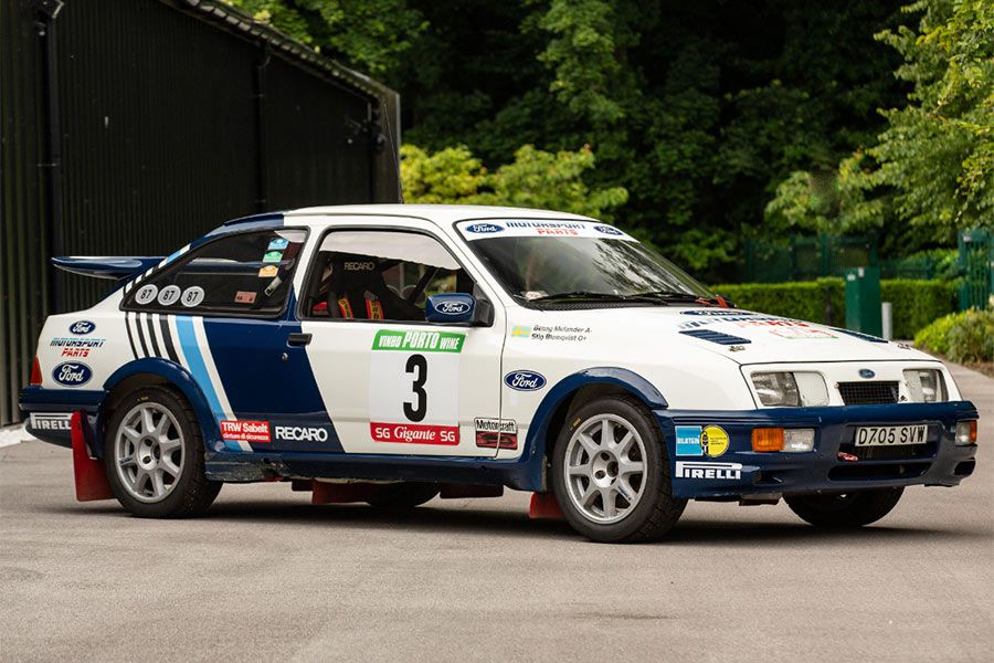 Ex Works Stig Blomqvist Ford Sierra RS Cosworth Group A Rally Car - Bonhams Goodwood
