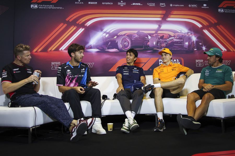 Hungarian Grand Prix Drivers' Conference