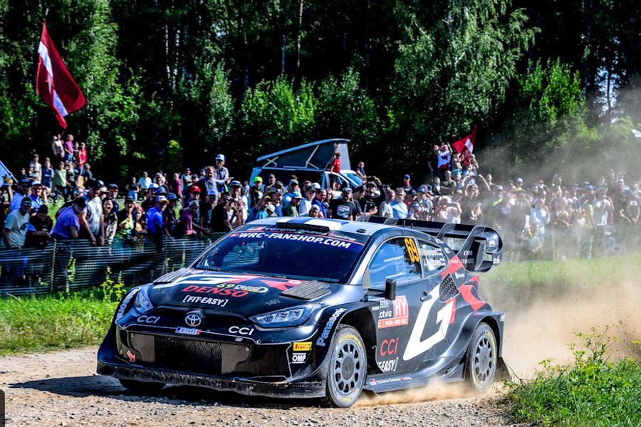 Rovanperä rules after stellar Saturday on Tet Rally Latvia 