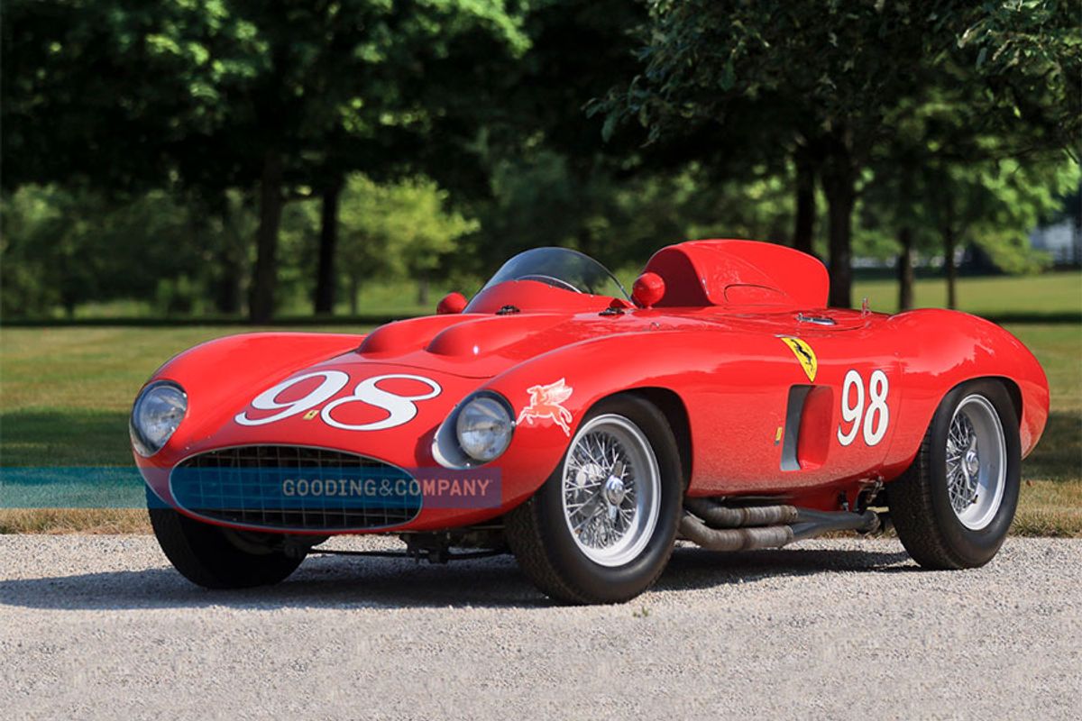 A racing legend: 1955 Ferrari 857 Sport Spider@ Gooding & Company