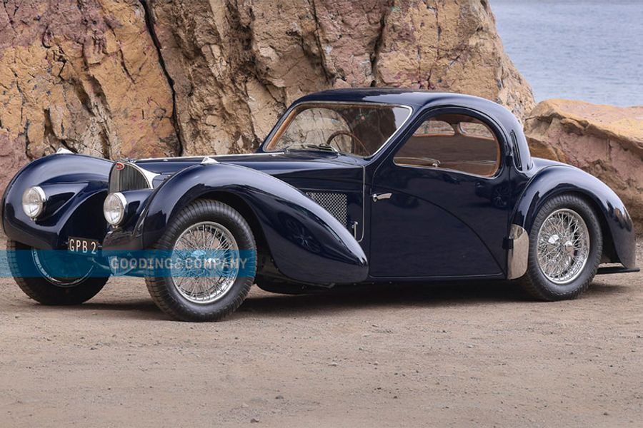 First in class Bugatti Type 57SC Atalante at Gooding & Co’s Pebble Beach auction