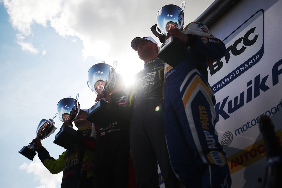 Trio of winners as BTCC returns at Croft