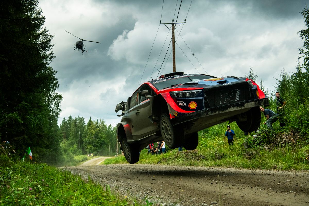 Close title fight on Finland’s iconic roller-coaster Secto Rally Finland