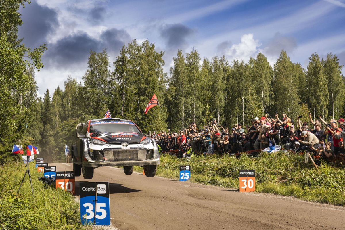 Kalle Rovanperä closes on first home win on Rally Finland