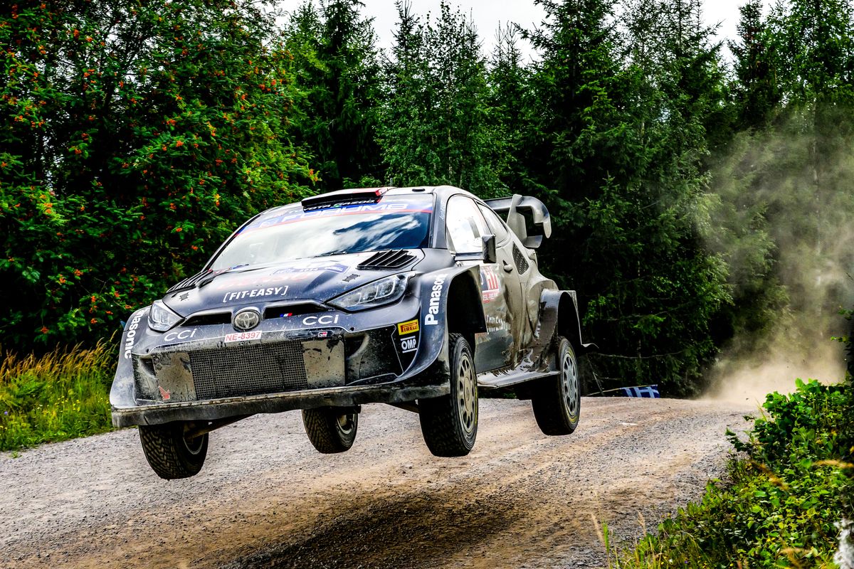 Ogier claims shock WRC victory on Rally Finland