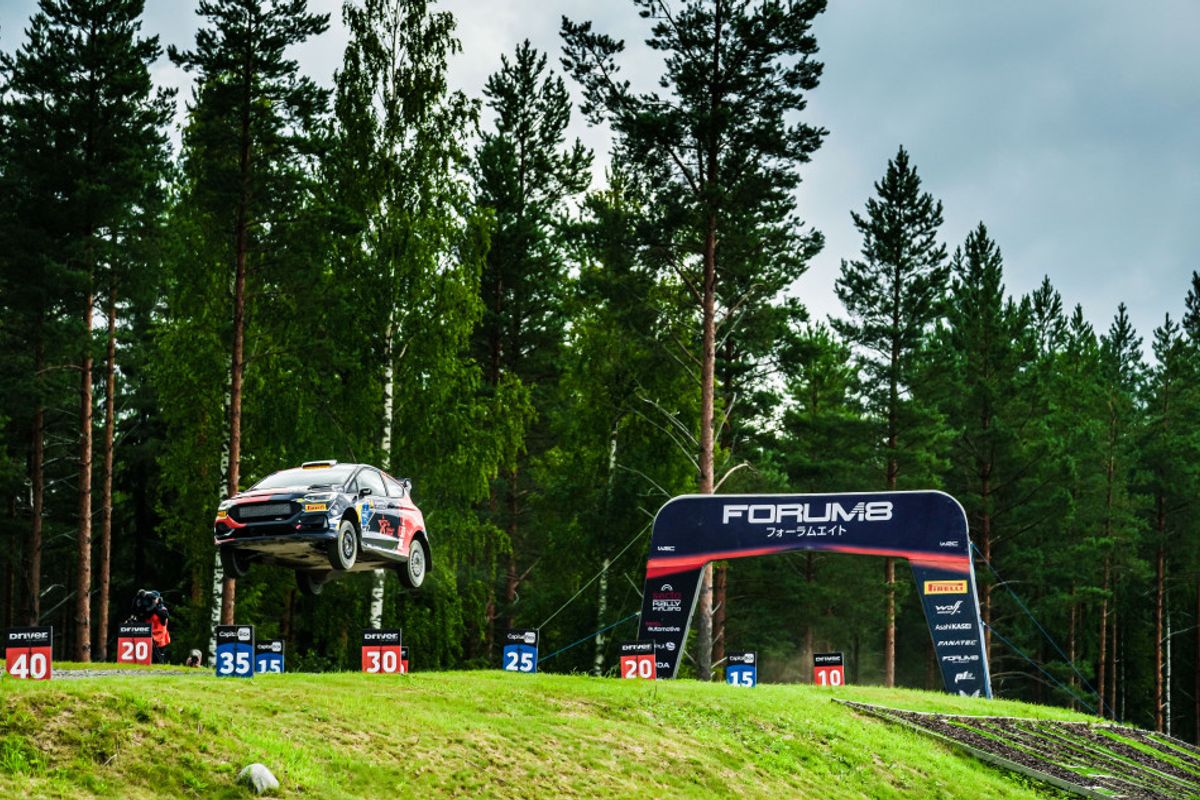 Taylor Gill battles back for impressive maiden Junior WRC 