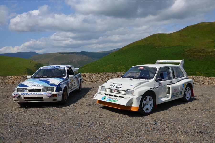 Senna rally cars reunited ahead of special Silverstone Festival showcase