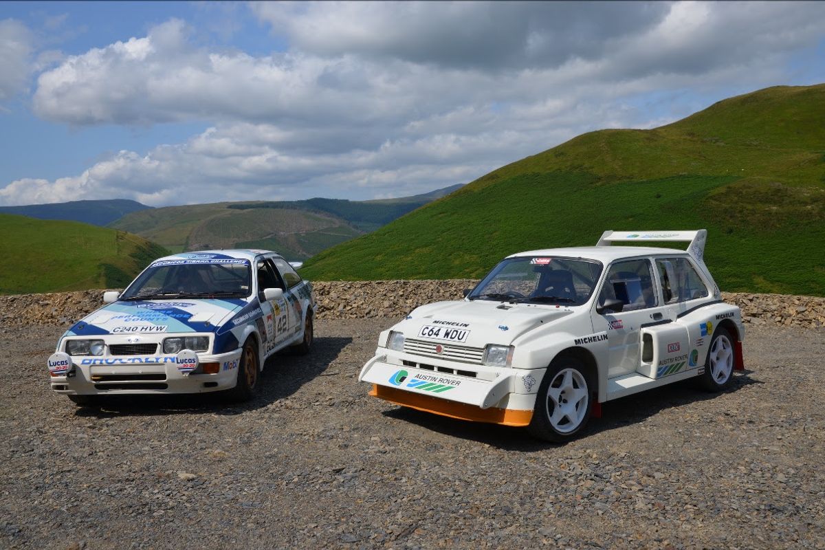 Senna rally cars reunited ahead of special Silverstone Festival showcase