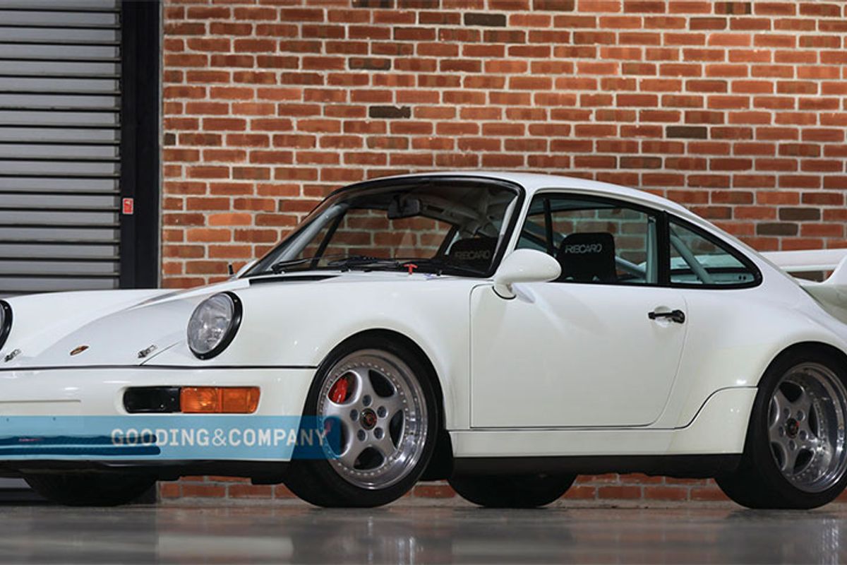 Ultra-Rare Porsche 964 Carrera RSR 3.8 @ Gooding & Co Pebble Beach auction