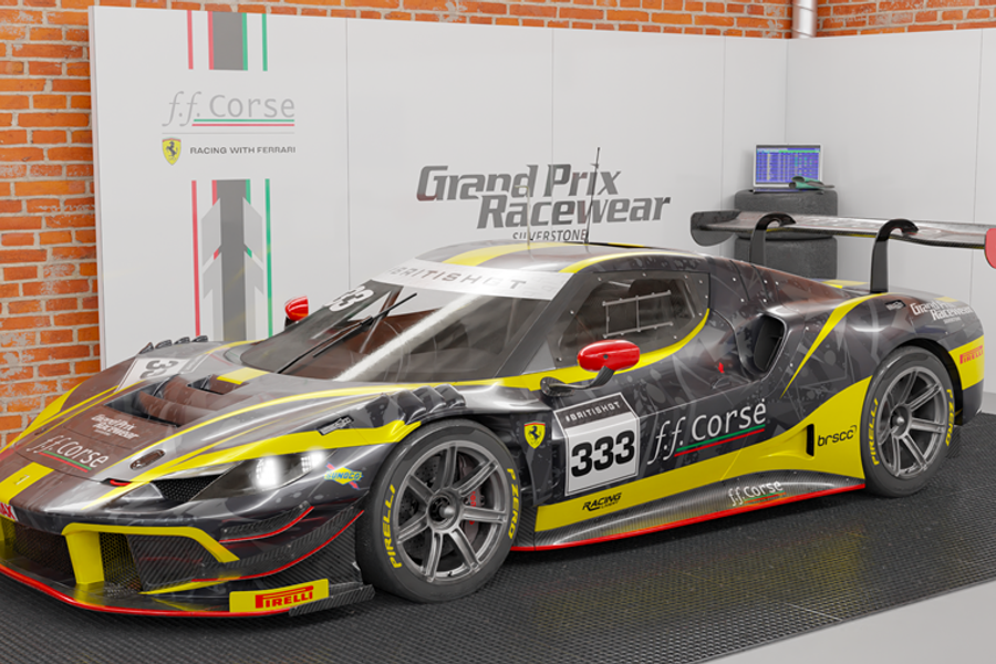 FF Corse targets 2025 British GT title with Ferrari 296 GT3