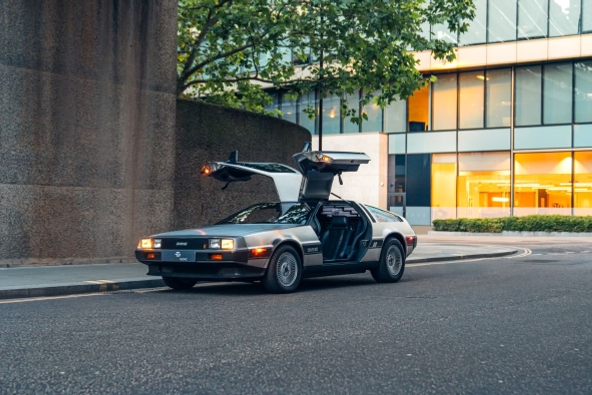Electrogenic DeLorean DMC-12 set to electrify Salon Privé 2024