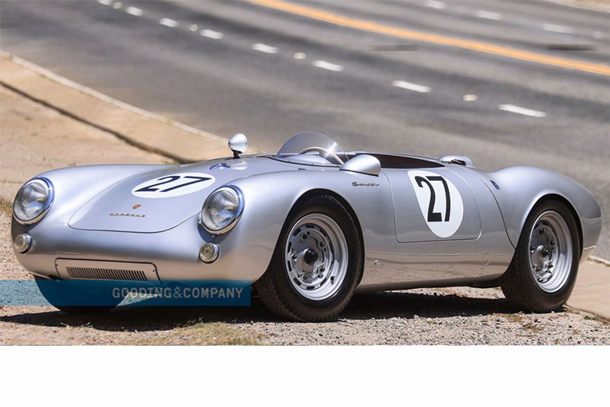 1955 Porsche 550 Spyder among available lots from Gooding's Pebble Beach 