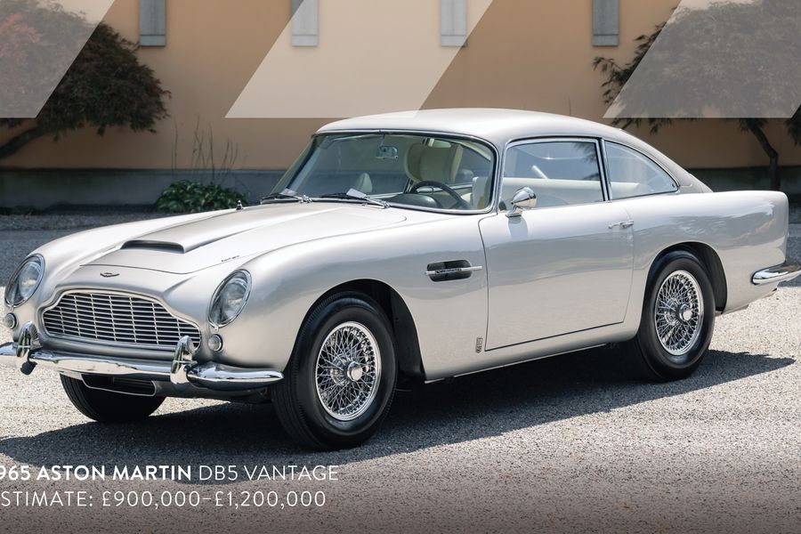 Rare Factory LHD Aston Martin DB5 Vantage @ Gooding's London Auction