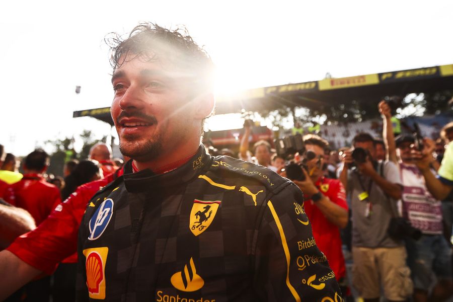 Charles Leclerc took an emotional Italian Grand Prix win for Ferrari