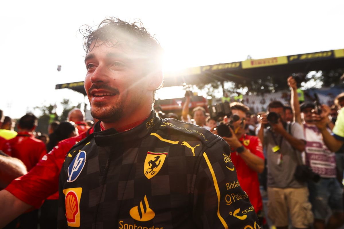 Charles Leclerc took an emotional Italian Grand Prix win for Ferrari