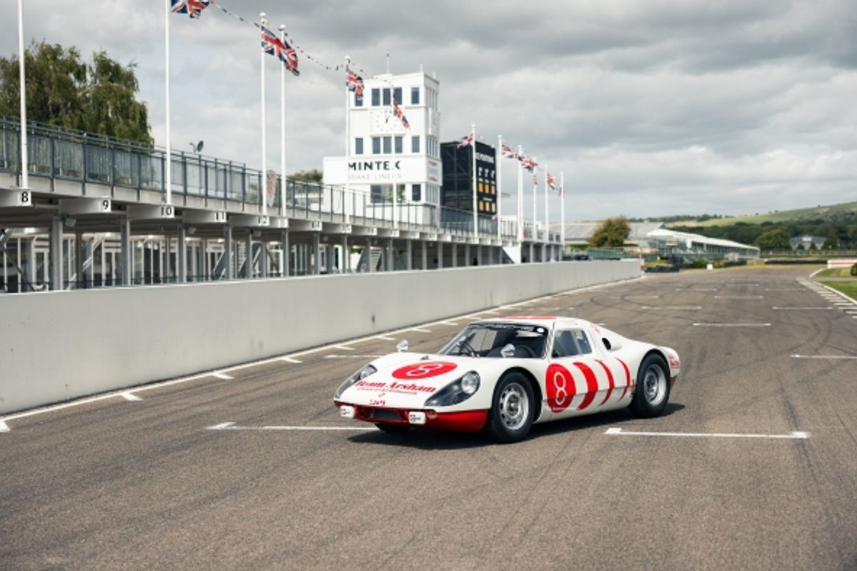 Bespoke-livery Porsche 904 & capsule collection at Goodwood Revival