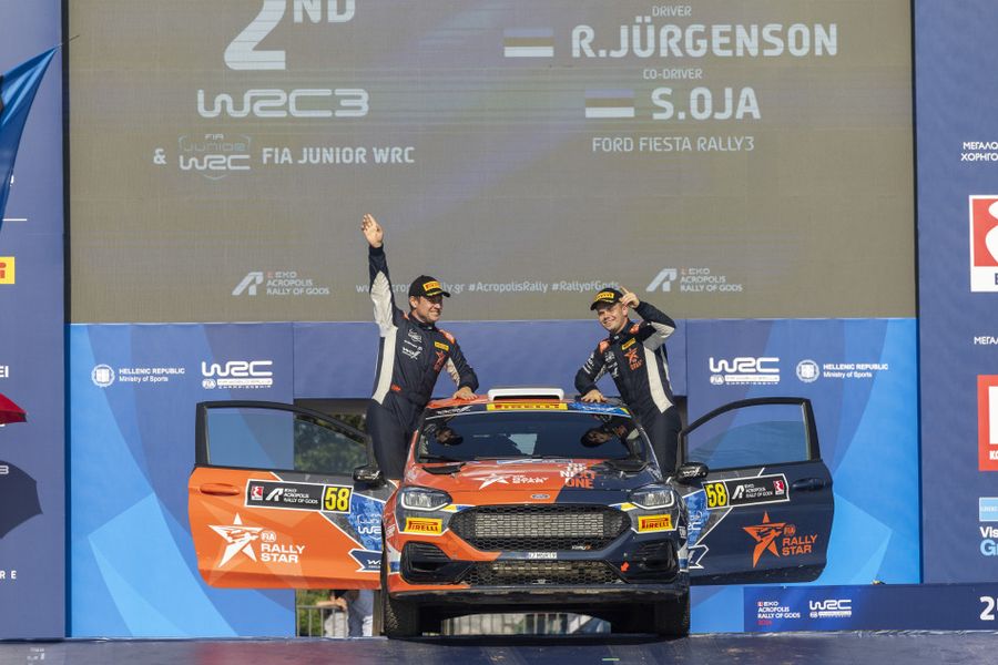 FIA Rally Star's Romet Jürgenson seals FIA Junior WRC title