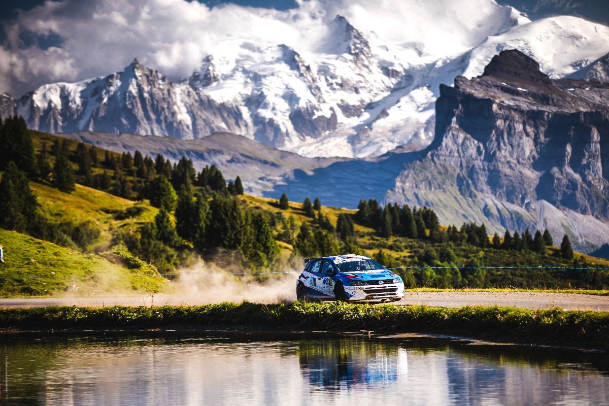 Pablo Sarrazin completes Rallye Mont Blanc-Morzine in first Rally2 outing