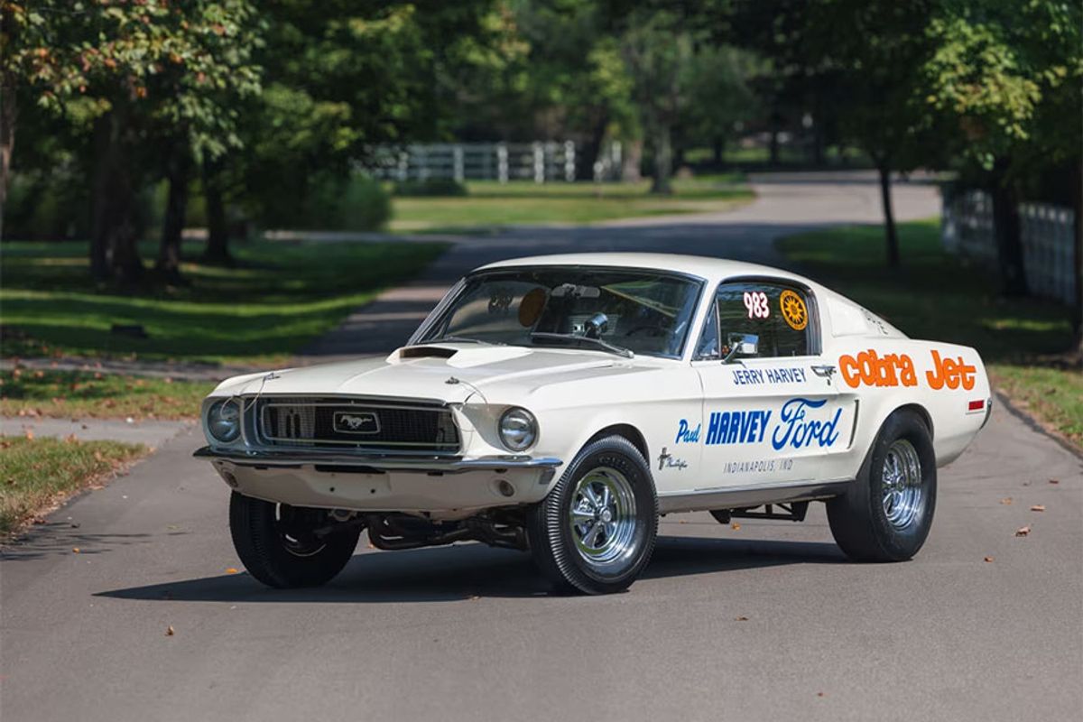 Ford Mustang Cobra Jet Fastback Crossing the Block at Mecum's Indy Fall auction