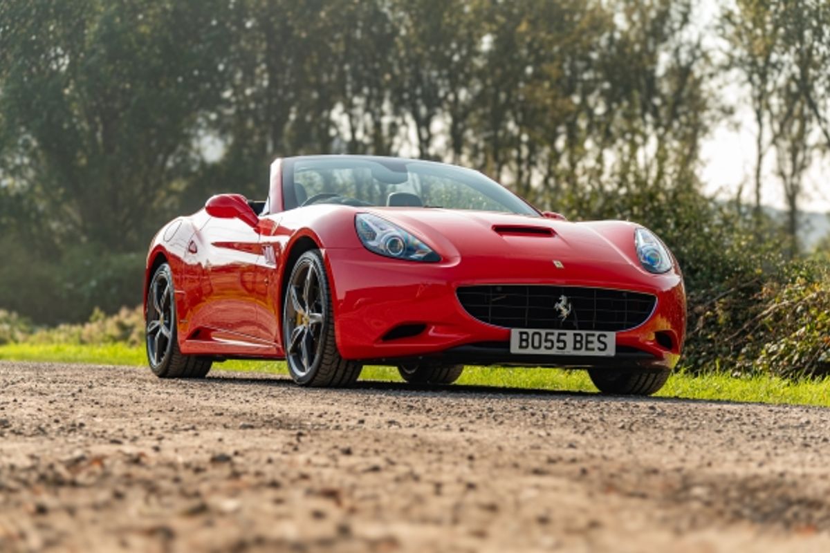 Immaculate 5,500-miles from new Ferrari California @ Hampson’s Autumn sale