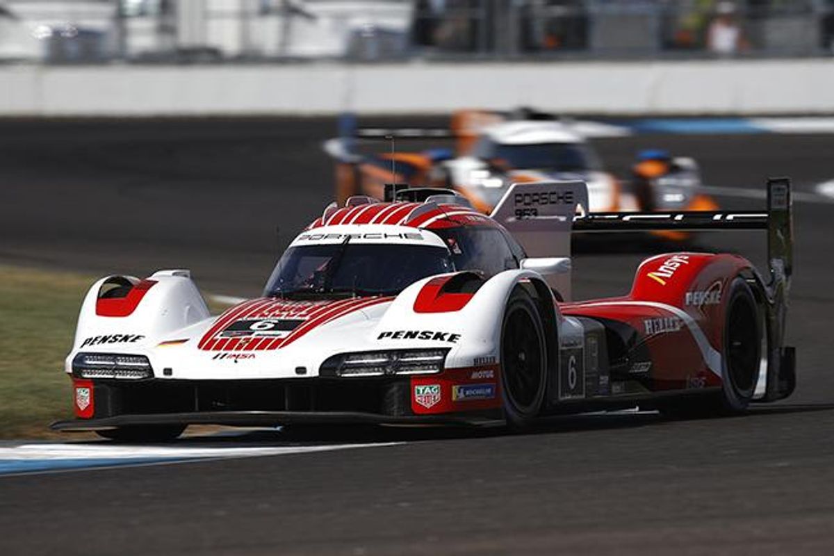 Porsche Back on Top in Battle of the Bricks Indianapolis Practice