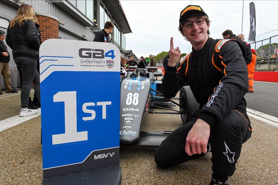 Fortec Motorsport’s Linus Granfors takes GB4 title at Brands Hatch